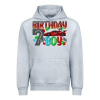 Heather Grey birthday boy Urban Hoodie - BundleAndBundleShop
