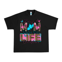 Black being a mom makes my life complete Urban Heavy Tee - Zillion Design Studio