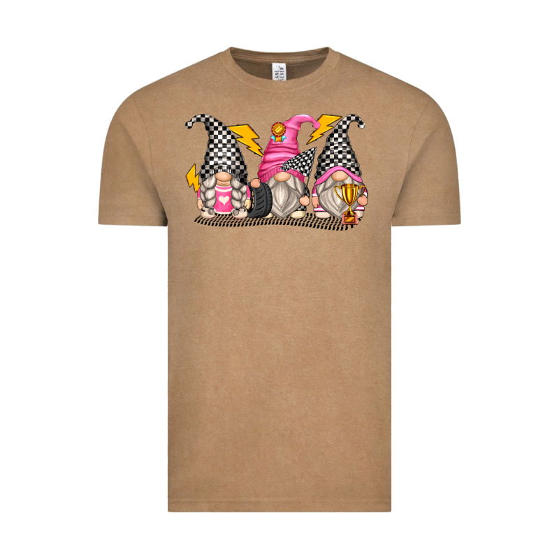 Race Gnomes Vintage Tee by Zillion Design Studio | Teevron