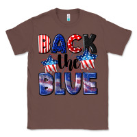 Chestnut Back the blue 4th of july Classic Tee - CowGirlArtShop