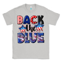 Moon Dust Back the blue 4th of july Classic Tee - CowGirlArtShop