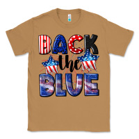 Toasted Coconut Back the blue 4th of july Classic Tee - CowGirlArtShop