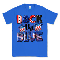 True Royal Back the blue 4th of july Classic Tee - CowGirlArtShop