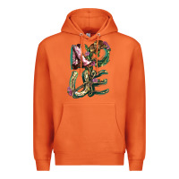 Carrot love boots horseshoe cowboy Premium Hoodie - NancyCooperArtShop