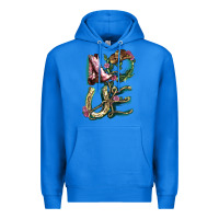 True Royal love boots horseshoe cowboy Premium Hoodie - NancyCooperArtShop