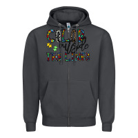 Smoke color outside the lines Zipper Hoodie - CowhideDigitalArt