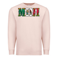 Pale Pink mexican flag mini Premium Sweatshirt - Jasminsmagicworld