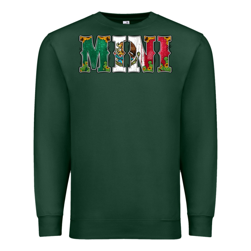 Mexican Flag Mini Premium Sweatshirt by Jasminsmagicworld | Teevron