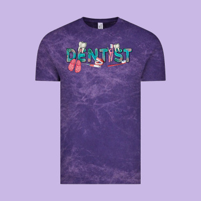 Dentist Vintage Tee Designed By Texasbilliewilder