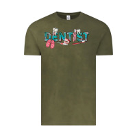 Vintage Olive dentist Vintage Tee - texasbilliewilder