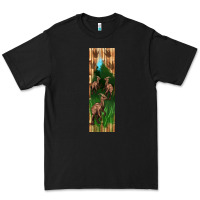 Black dinosaur parasaurolophus pen wrap Premium Tee - Artiststas