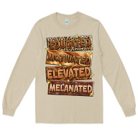 Mushroom Educated motivated elevated melanated Long Sleeve Tee - Zillion Design Studio