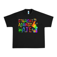 Straight Against Hate Pride Lgbtq Urban Heavy Tee | Teevron