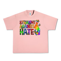 Salmon straight against hate pride lgbtq Urban Heavy Tee - texasbilliewilder