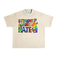 Sandshell straight against hate pride lgbtq Urban Heavy Tee - texasbilliewilder