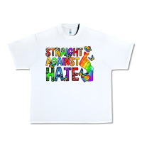 White straight against hate pride lgbtq Urban Heavy Tee - texasbilliewilder