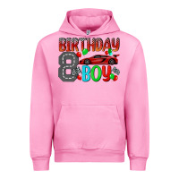 Fuchsia Pink birthday boy Urban Hoodie - BundleAndBundleShop