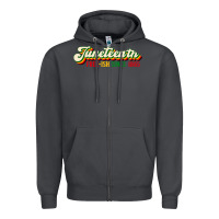 Smoke juneteenth free ish since 1865 Zipper Hoodie - HRA Design Shop
