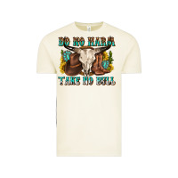 Vintage Arctic do no harm take no bull western Vintage Tee - texasbilliewilder