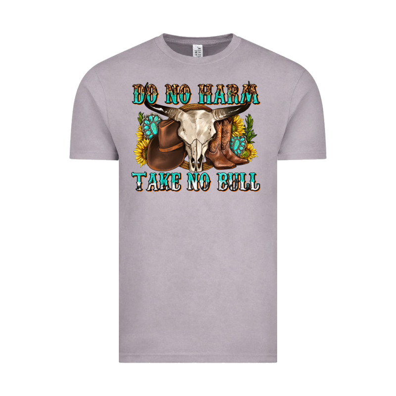 Do No Harm Take No Bull Western Vintage Tee by texasbilliewilder | Teevron