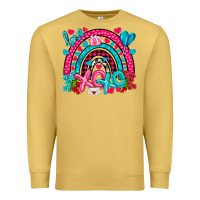 Antique Gold xo xo rainbow valentine Premium Sweatshirt - NancyCooperArtShop
