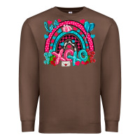 Chestnut xo xo rainbow valentine Premium Sweatshirt - NancyCooperArtShop