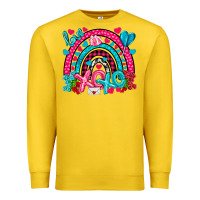 Lemon xo xo rainbow valentine Premium Sweatshirt - NancyCooperArtShop