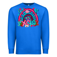 True Royal xo xo rainbow valentine Premium Sweatshirt - NancyCooperArtShop