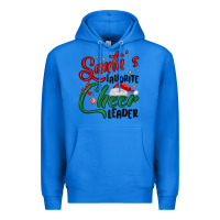 True Royal santa s favorite cheer leader Premium Hoodie - MaliasSmallBusiness