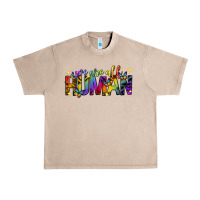 French Oak we are all human pride lgbtq Urban Heavy Tee - texasbilliewilder