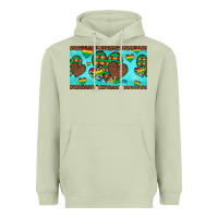 Matcha western hearts autism cup Heavyweight Hoodie - Artiststas