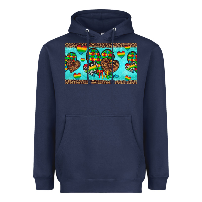 Western Hearts Autism Cup Heavyweight Hoodie by Artiststas | Teevron
