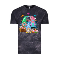 Cloud Black easter farm truck Vintage Tee - Zillion Design Studio