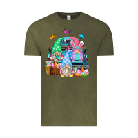 Vintage Olive easter farm truck Vintage Tee - Zillion Design Studio
