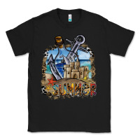 Black summer Classic Tee - SublimationCraftShop