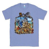 Colony Blue summer Classic Tee - SublimationCraftShop