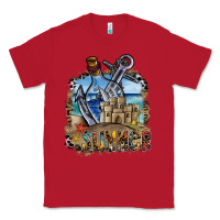 Red summer Classic Tee - SublimationCraftShop