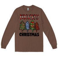 Chestnut merry christmas trees Long Sleeve Tee - RanaPortraitStore