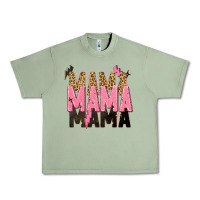Oil Green mama mama mama lightning bold Urban Heavy Tee - Zillion Design Studio