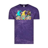 Cloud Purple daisy gnomes Vintage Tee - Zillion Design Studio
