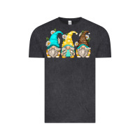 Vintage Black daisy gnomes Vintage Tee - Zillion Design Studio