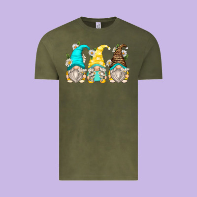 Daisy Gnomes Vintage Tee Designed By Zillion Design Studio