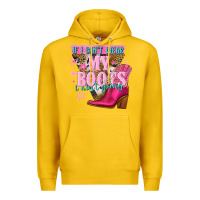 Lemon if i cant wear my boots i aint going Premium Hoodie - NancyCooperArtShop