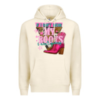 Tofu if i cant wear my boots i aint going Premium Hoodie - NancyCooperArtShop