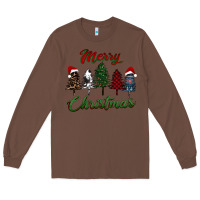 Chestnut merry christmas trees Long Sleeve Tee - RanaPortraitStore