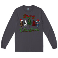 Smoke merry christmas trees Long Sleeve Tee - RanaPortraitStore