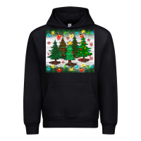 Black christmas trees tumbler Urban Hoodie - BundleAndBundleShop