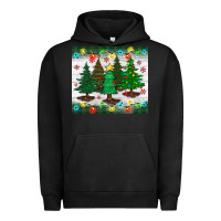 Pigment Black christmas trees tumbler Urban Hoodie - BundleAndBundleShop