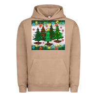 Pigment Burro christmas trees tumbler Urban Hoodie - BundleAndBundleShop
