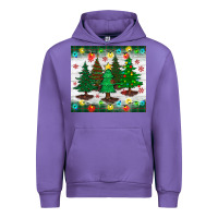 Tulip christmas trees tumbler Urban Hoodie - BundleAndBundleShop